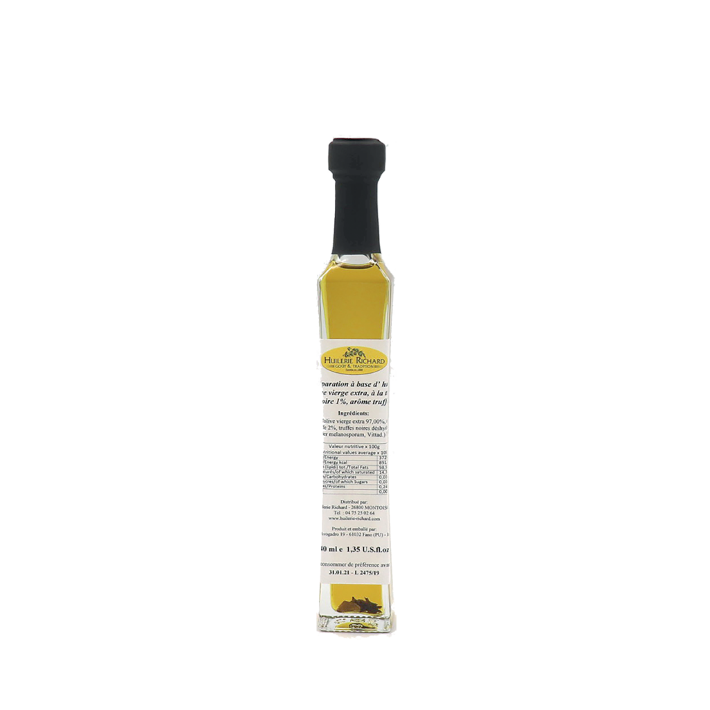 Préparation à base d'huile d'olive - truffe 1%
