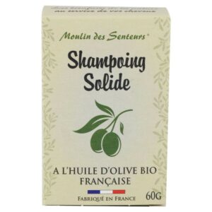 Shampoing solide à l'huile d'olive bio française