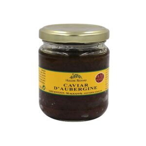 Caviar d'Aubergine à la Pulpe d'Olive Noire