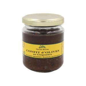 Confit d'olives au gingembre