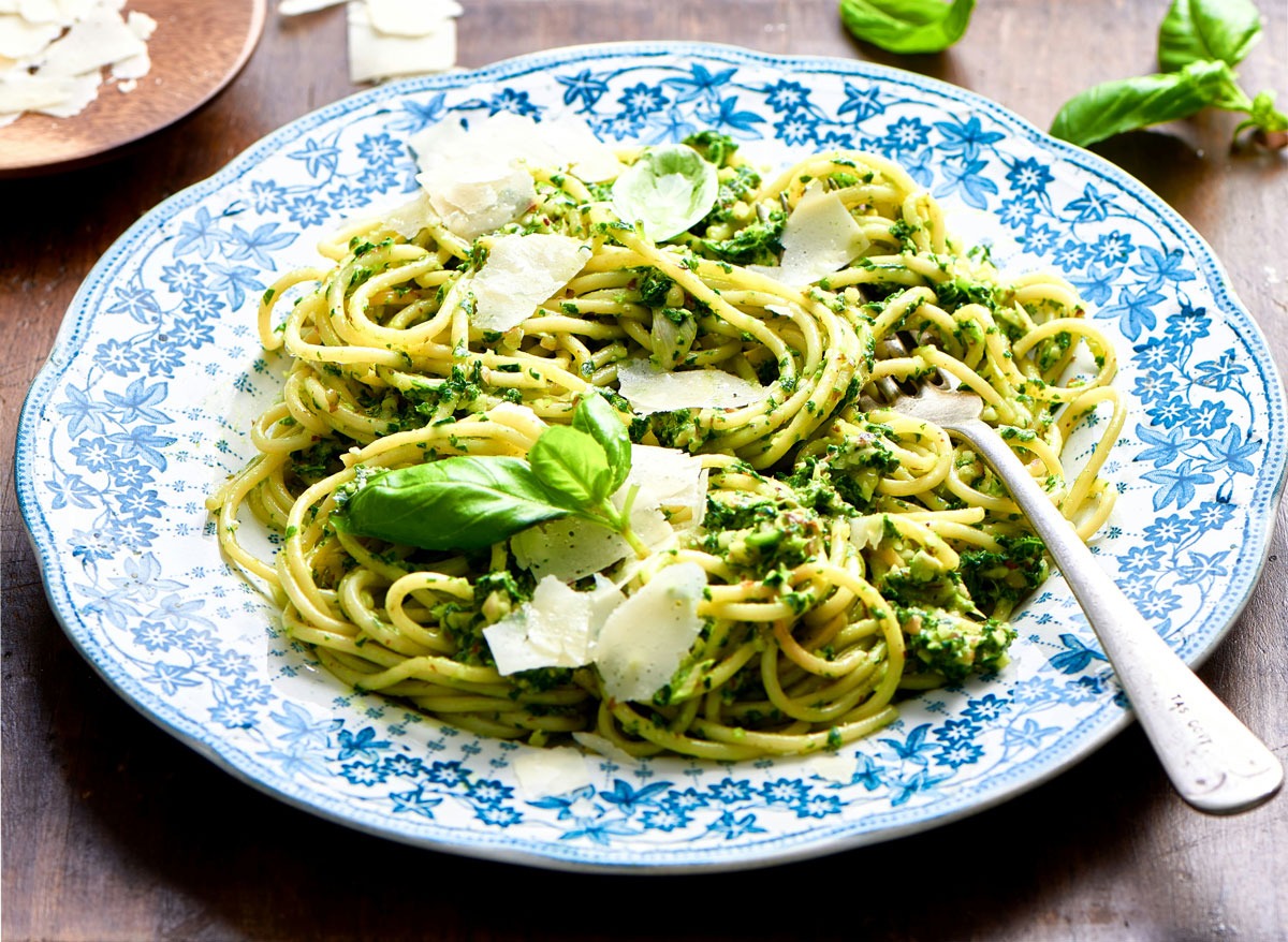 Linguine au Pesto de Pistache