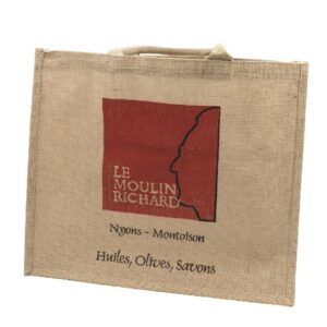 Sac en toile de jute - Le Moulin Richard