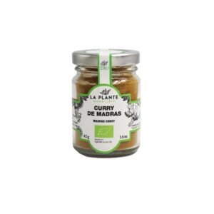 CURRY DE MADRAS BIO 45G - La Plante Bio