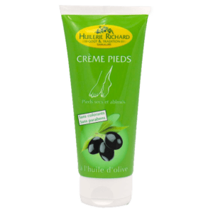 Crème pour les pieds à l'huile d'olive