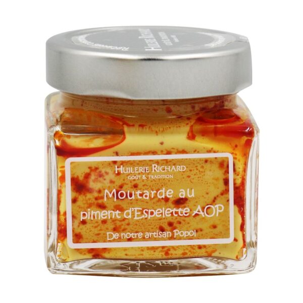 Moutarde au piment d'Espelette AOP