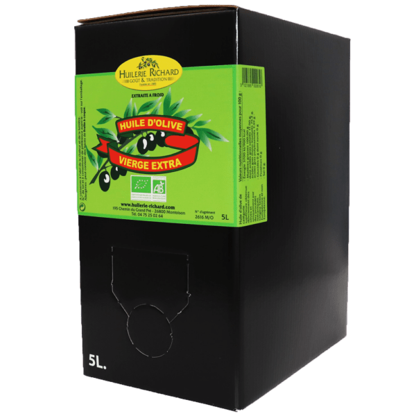 BIB 5 L - Huile d'olive vierge extra bio