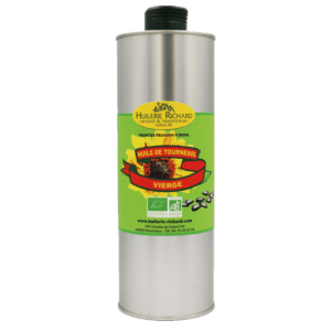 Huile vierge de tournesol bio