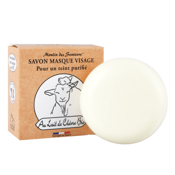 Savon masque solide au lait de chèvre