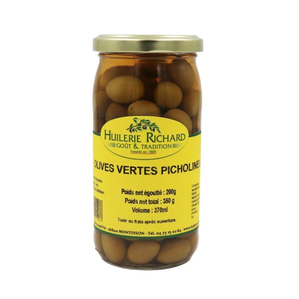 Olives vertes Picholines