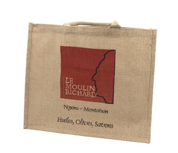 Sac en toile de jute - Le Moulin Richard