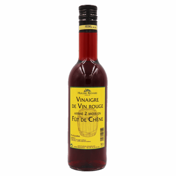 Vinaigre de vin affiné en fût de chêne