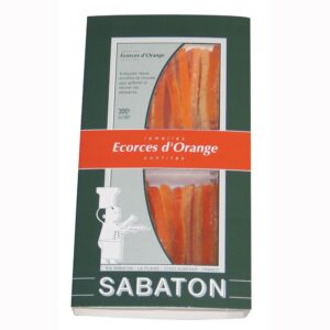 Lamelles d'orange confites