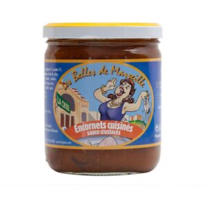 Encornets cuisinés sauce crustacés