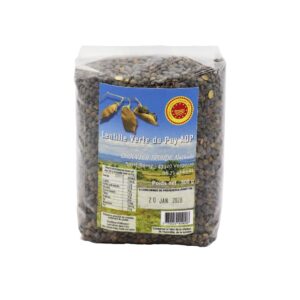 Lentilles vertes du Puy AOP