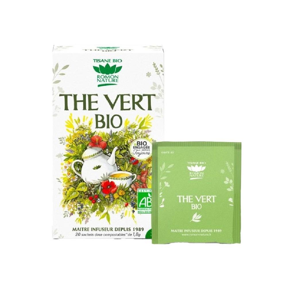 Thé vert nature bio