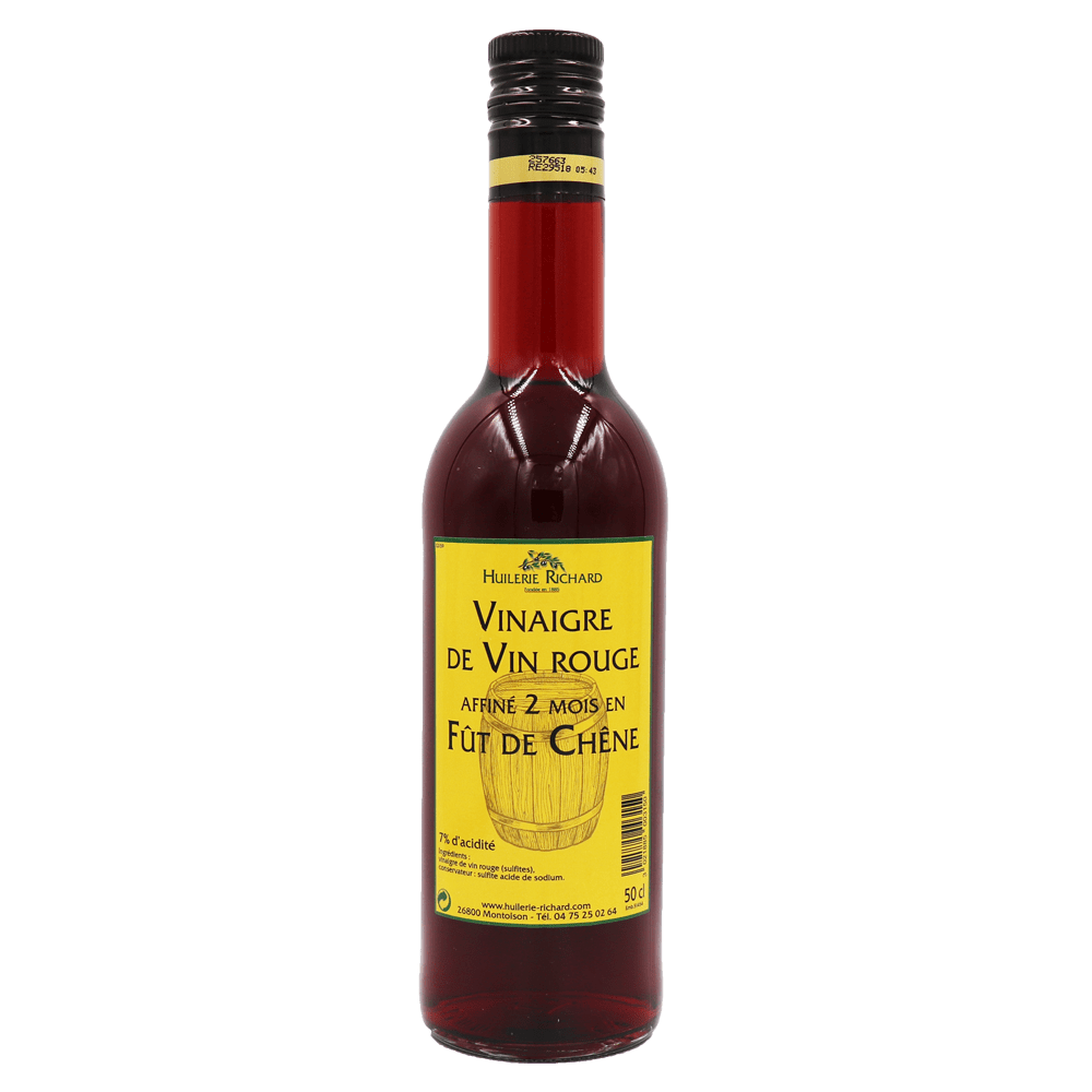 Vinaigre de vin affiné en fût de chêne