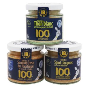 TRIO RILLETTES DE LA MER 3X100G
