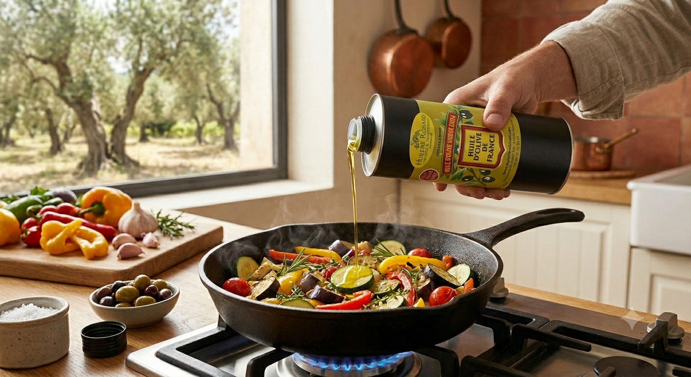 Quelle huile d'olive choisir pour la cuisson ?