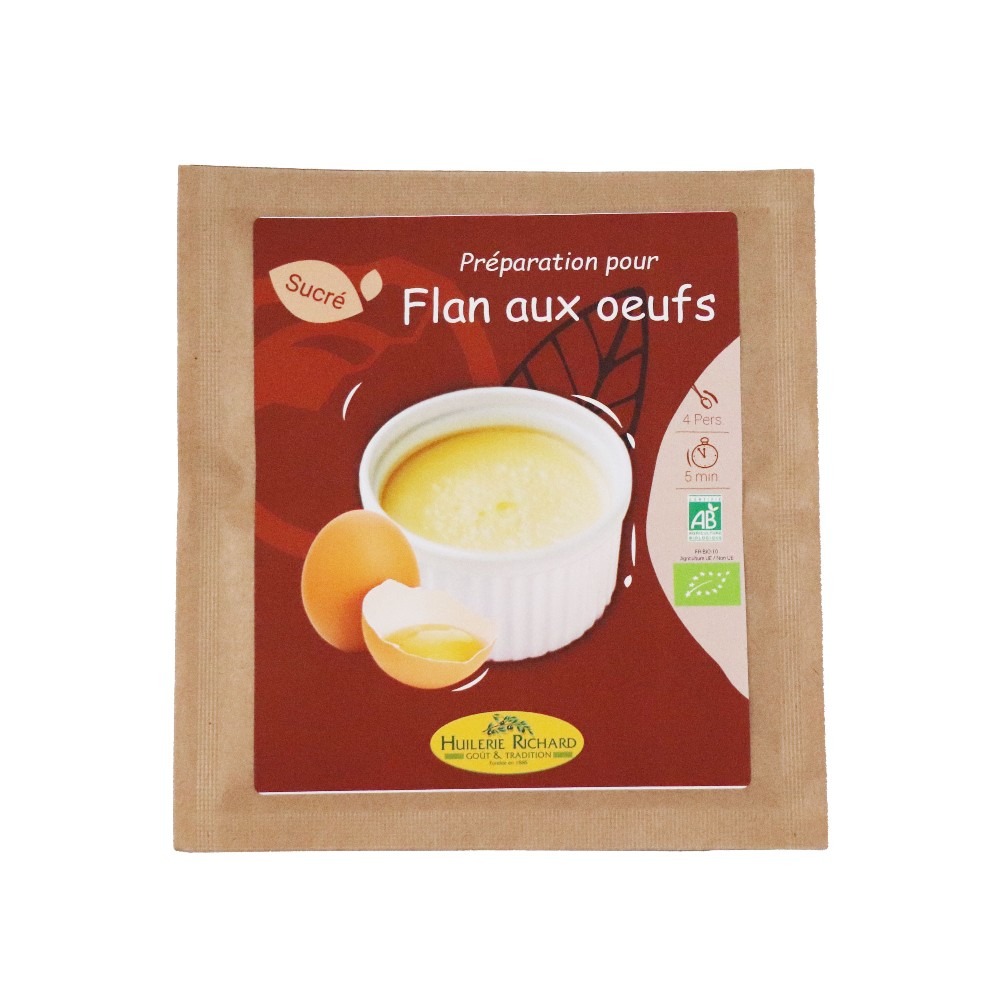 Kit préparation pour flan aux oeufs