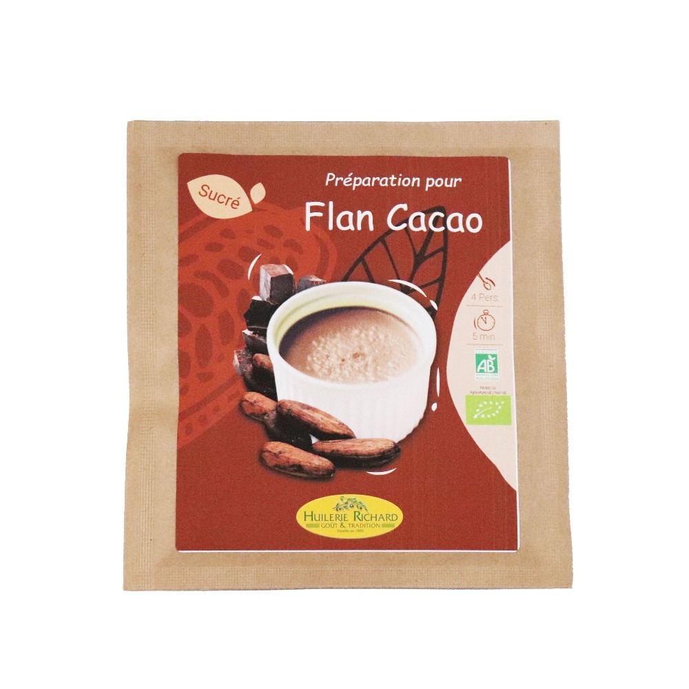 Kit préparation pour flan cacao