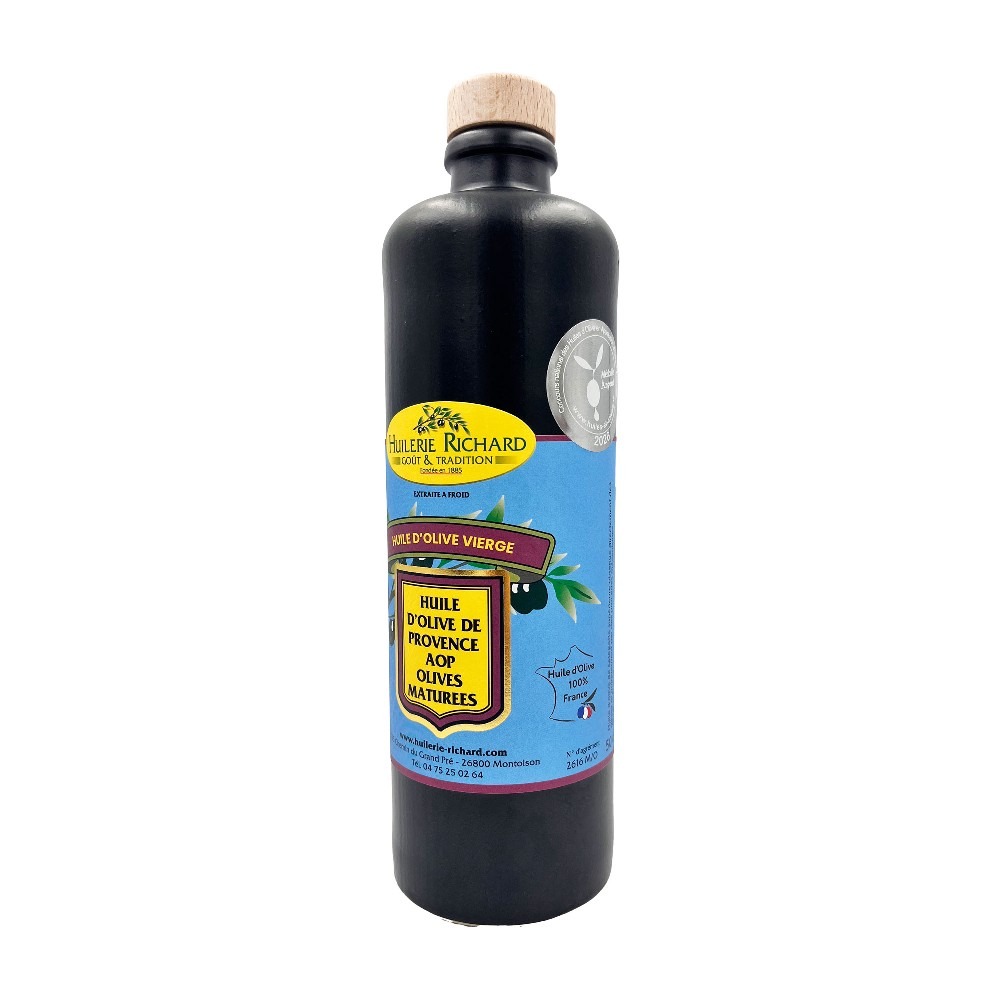 Huile d'olive de Provence AOP aux olives maturées
