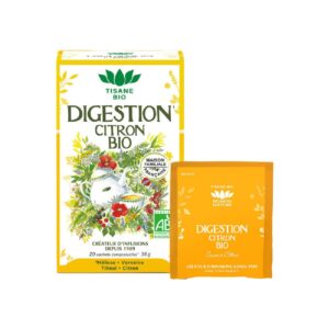 Tisane digestion citron