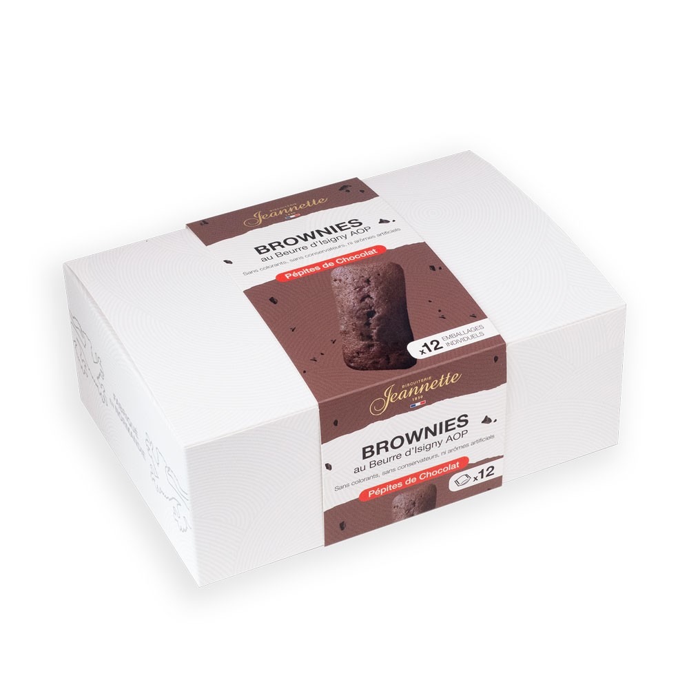 Brownies pépites de chocolat au Beurre d’isigny AOP