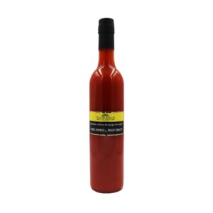 Préparation à base de vinaigre et de pulpe de poivron piment