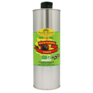 Huile vierge de tournesol bio
