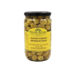 Olives vertes dénoyautées