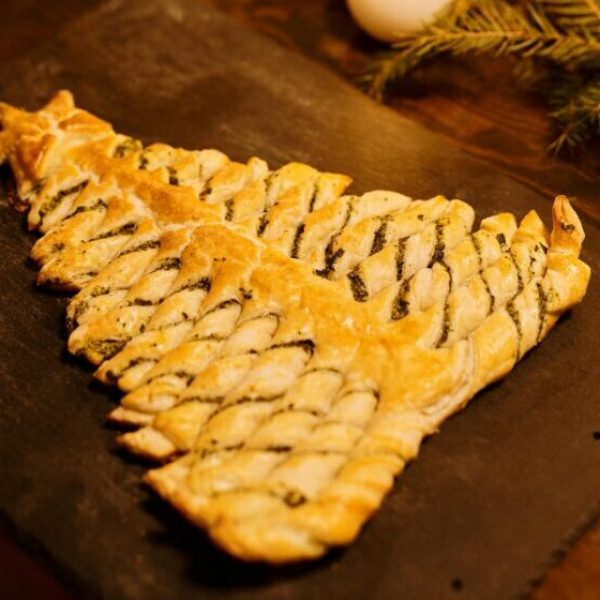 feuilletes de noel au pesto